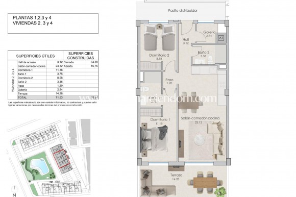 Nowo zbudowane - Apartament - Santa Pola - Tamarit