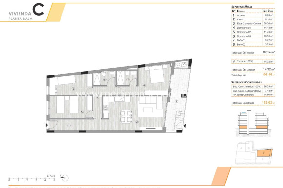 Nowo zbudowane - Apartament - Torrevieja - Centro