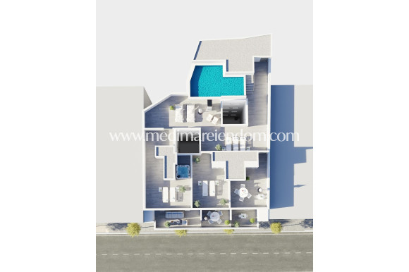 Nowo zbudowane - Apartament - Torrevieja - Centro