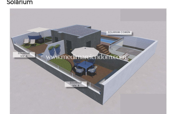 Nowo zbudowane - Apartament - Torrevieja - Playa de El Cura