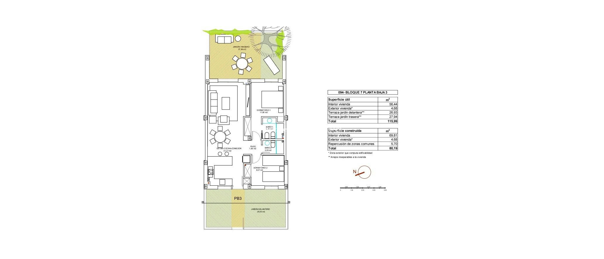 Nowo zbudowane - Apartament - Vera - El Playazo