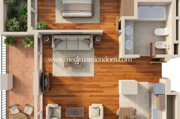 Nowo zbudowane - Apartament - Vera - Puerto del Rey