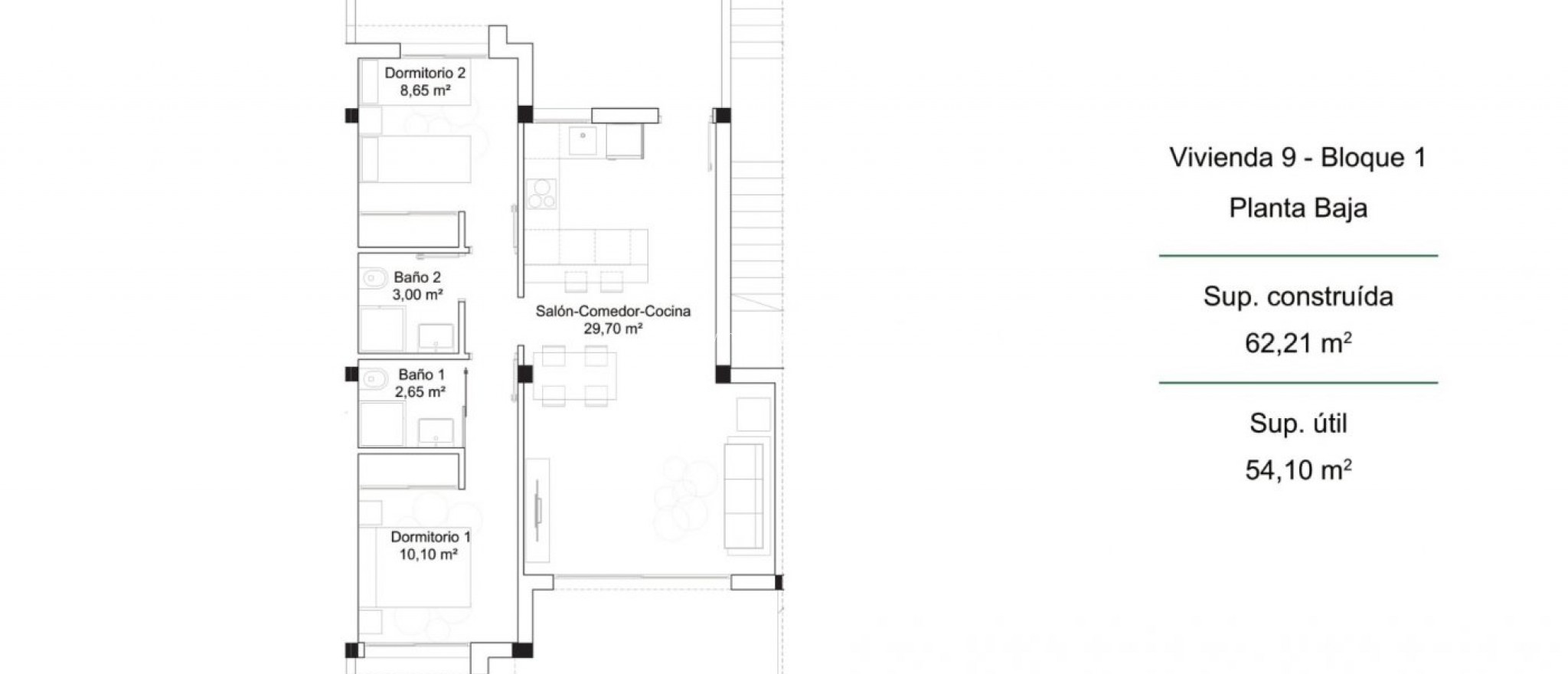 Nowo zbudowane - Bungalow - Orihuela Costa - Pau 26