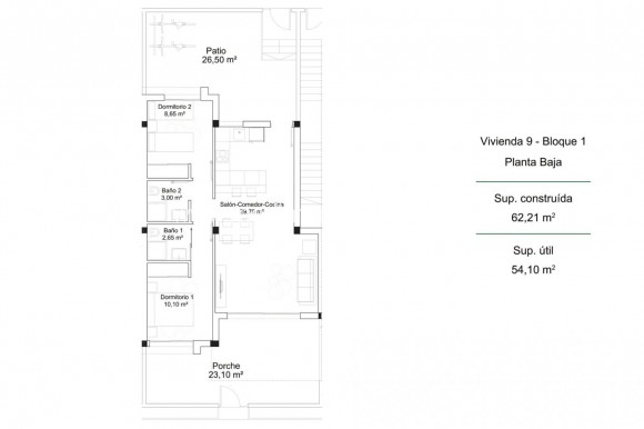 Nowo zbudowane - Bungalow - Orihuela Costa - Pau 26