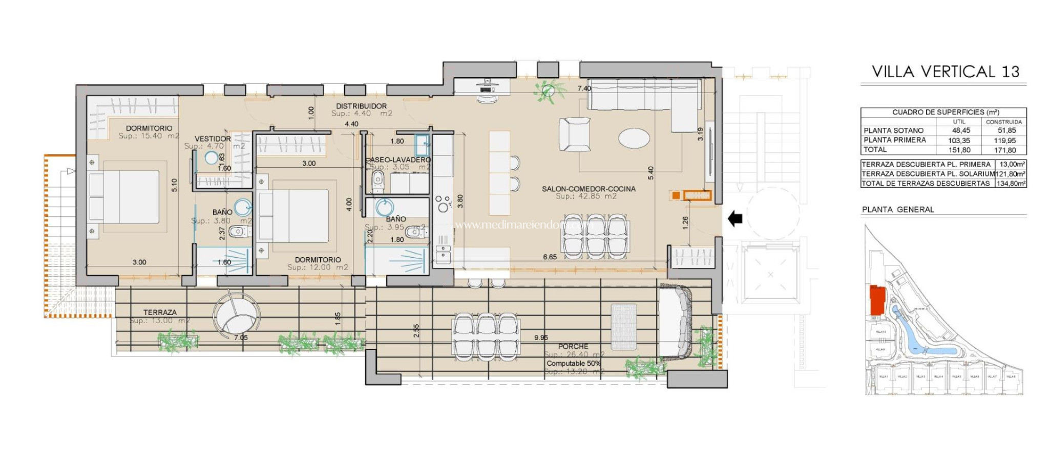 Nowo zbudowane - Bungalow - San Juan de los Terreros - Mar De Pulpí