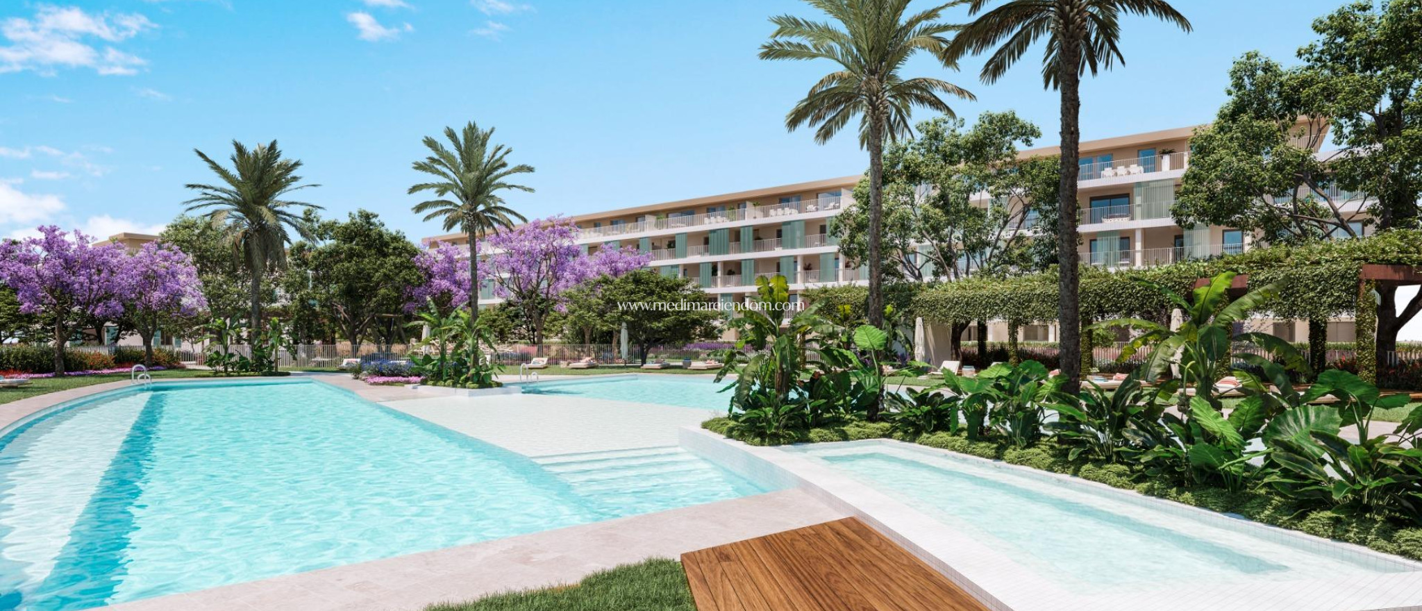 Nowo zbudowane - Mieszkanie na parterze - Denia - Puerto Denia