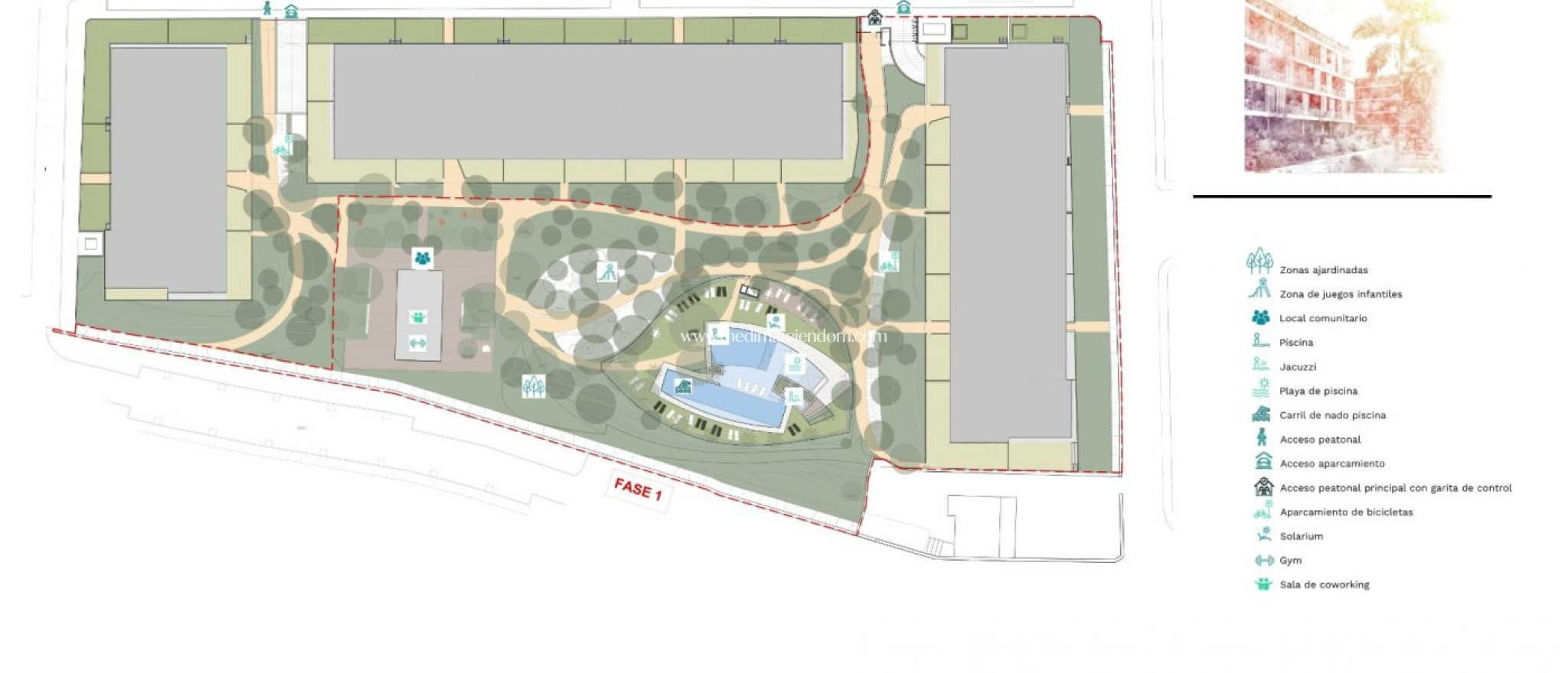 Nowo zbudowane - Mieszkanie na parterze - Denia - Puerto Denia