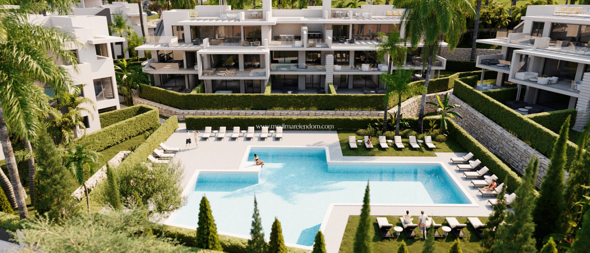 Nowo zbudowane - Mieszkanie na parterze - Estepona