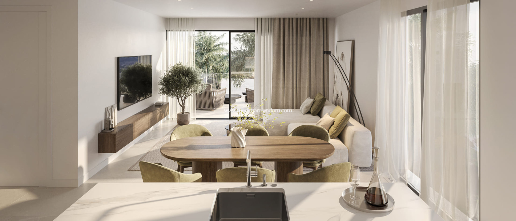 Nowo zbudowane - Mieszkanie na parterze - Estepona