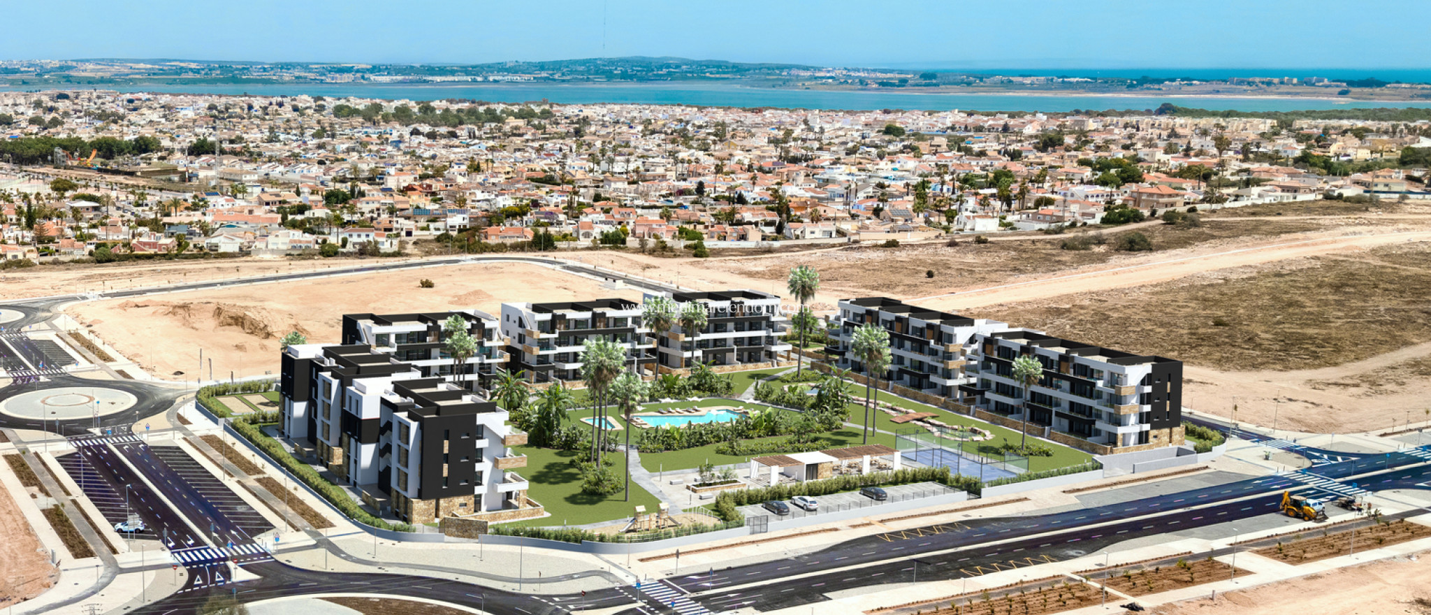 Nowo zbudowane - Mieszkanie na parterze - Torrevieja