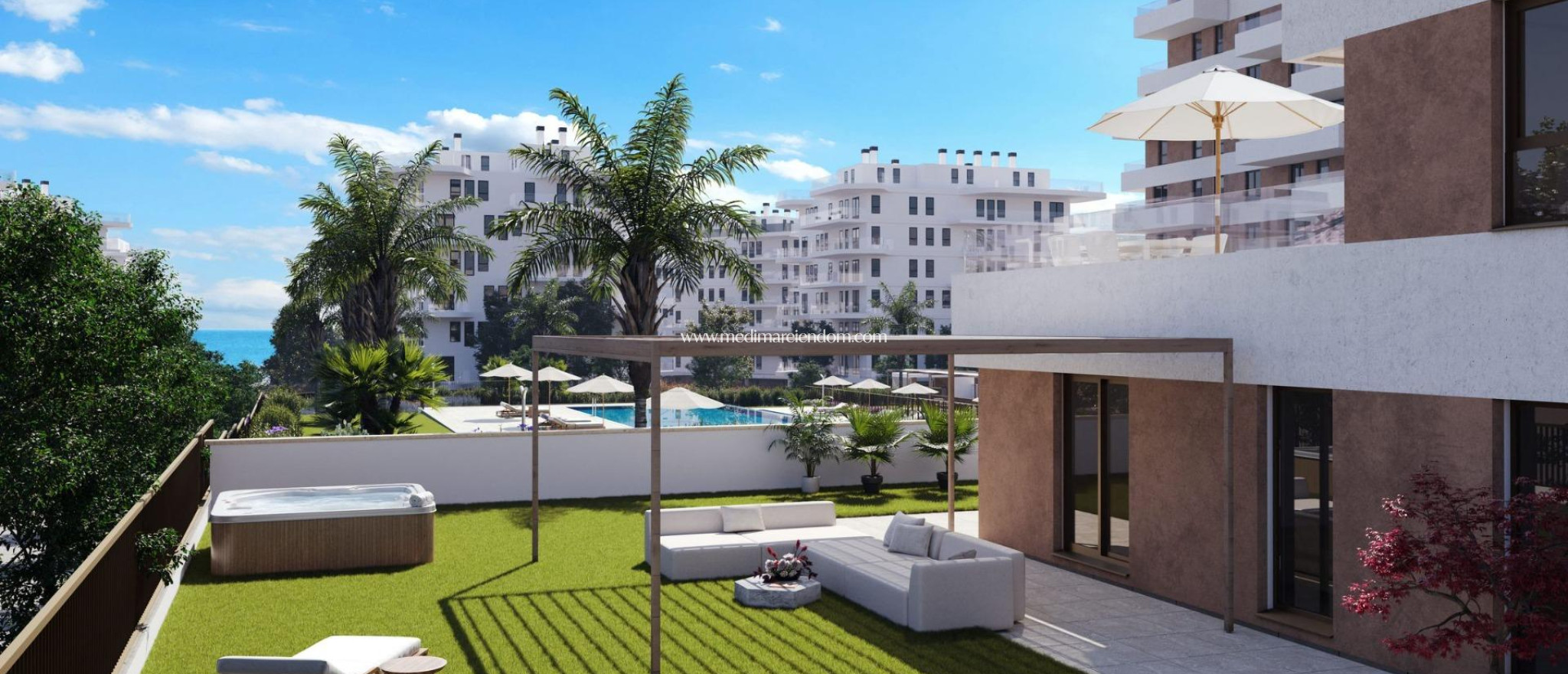 Nowo zbudowane - Mieszkanie na parterze - Villajoyosa - Playa del Torres