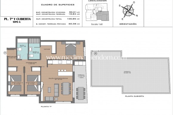 Nowo zbudowane - Penthouse - Elche - Corte Ingles