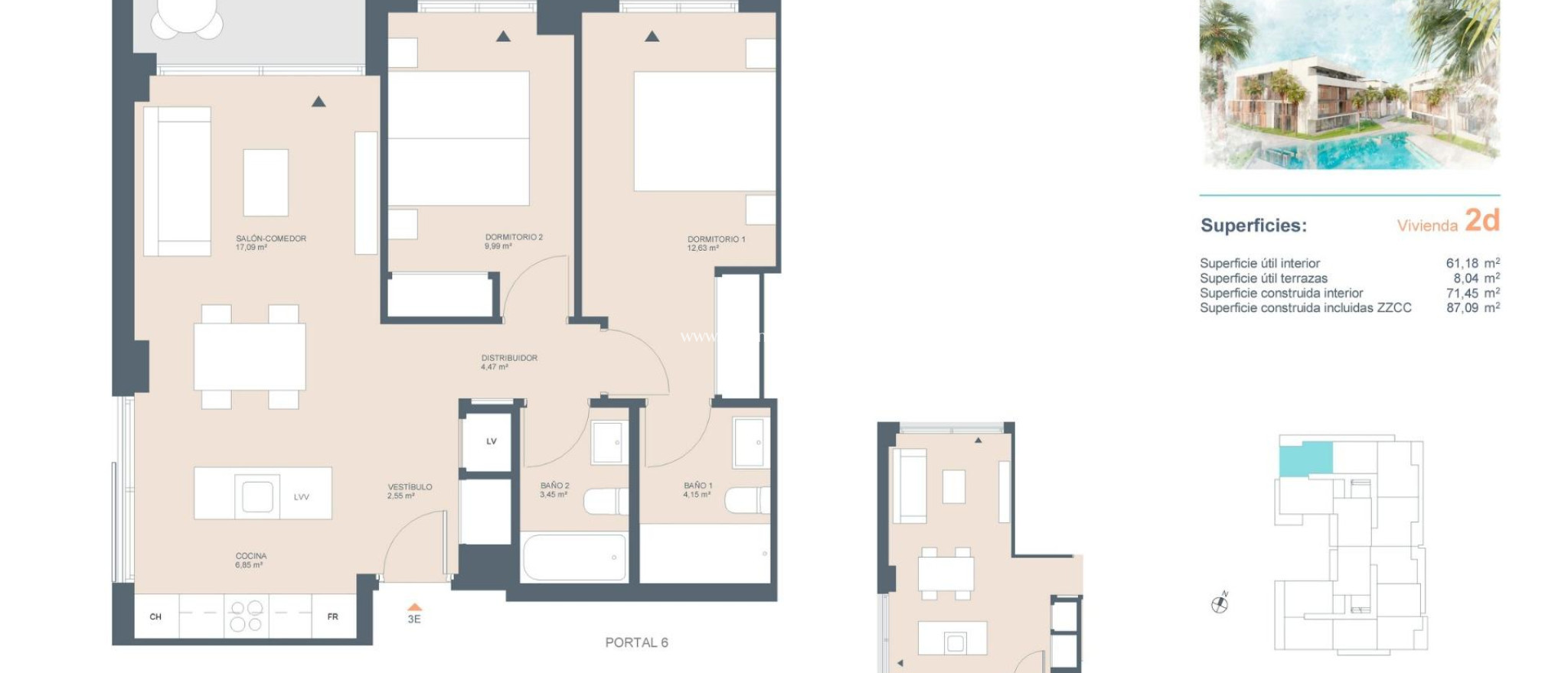 Nowo zbudowane - Penthouse - Jávea Xàbia - centro