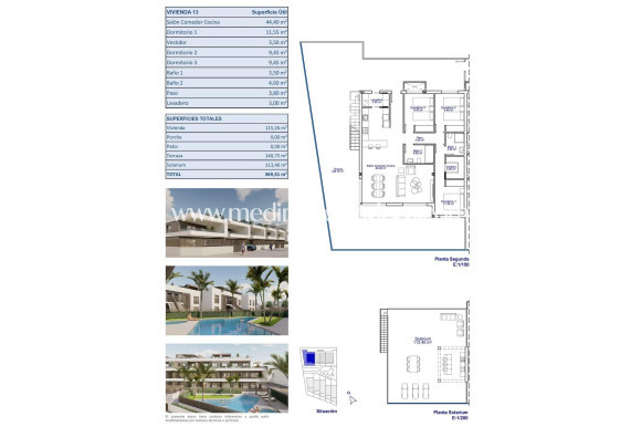 Nowo zbudowane - Penthouse - Pilar de la Horadada - pueblo