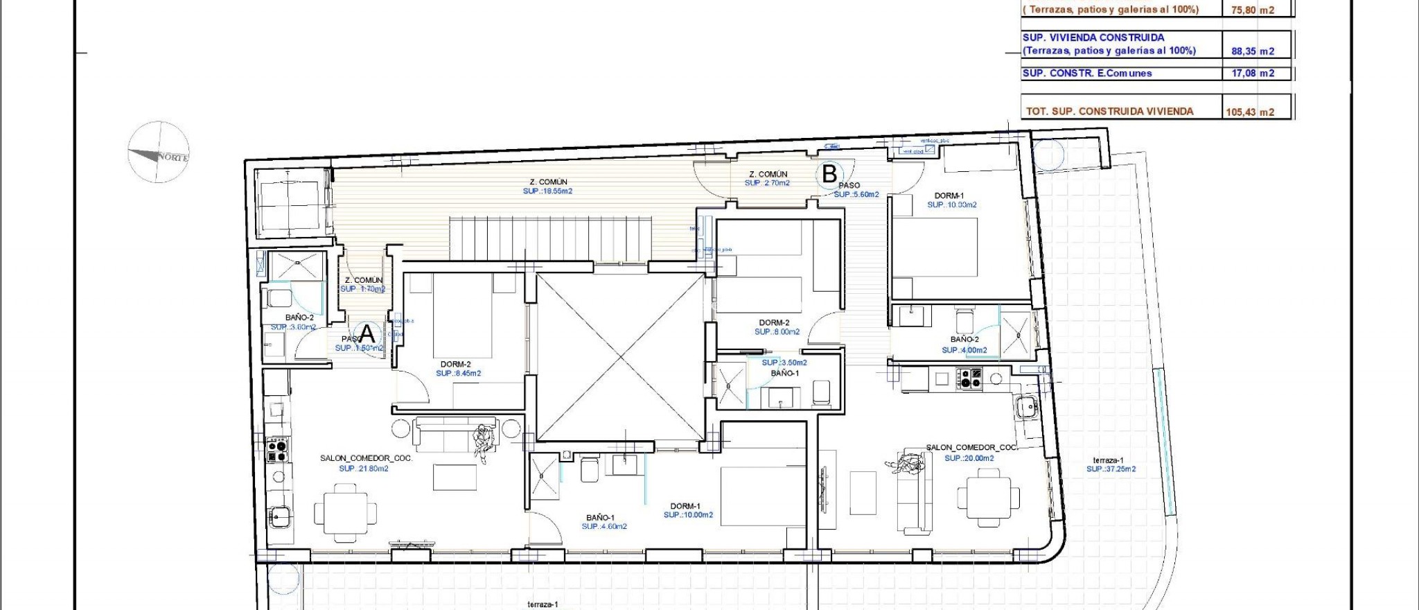 Nowo zbudowane - Penthouse - Torrevieja - Centro