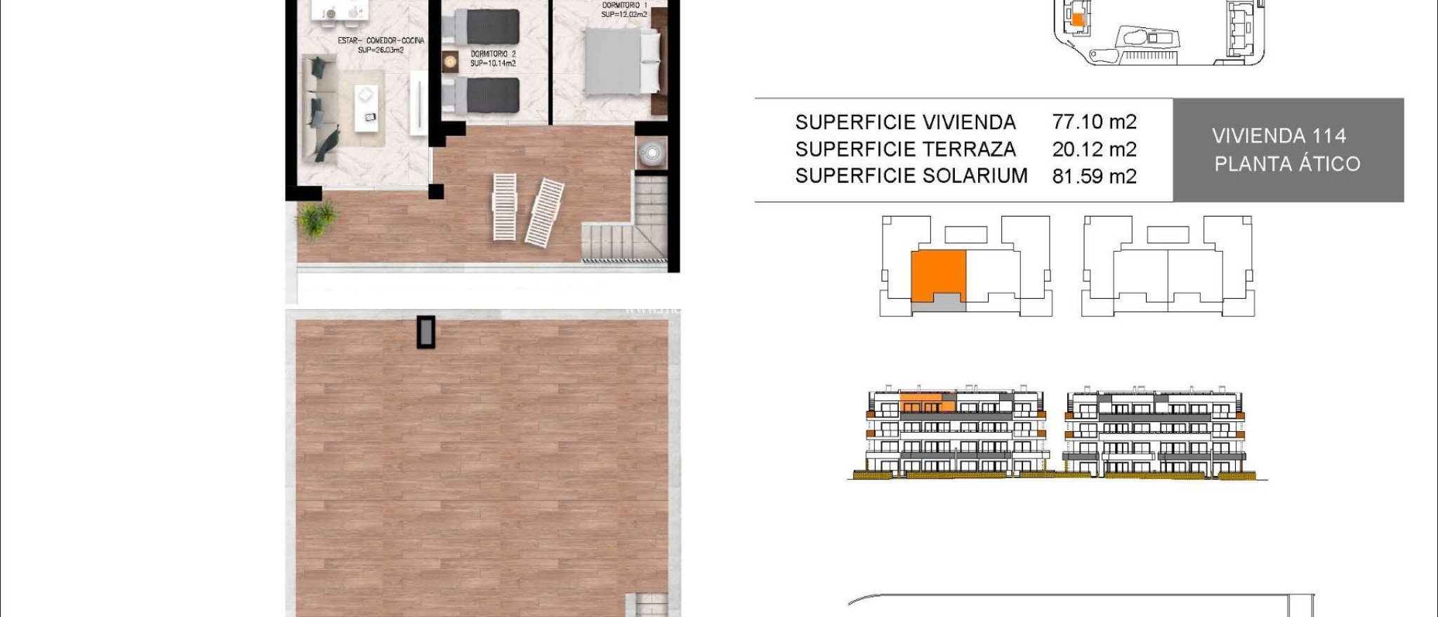 Nowo zbudowane - Penthouse - Torrevieja - La Siesta