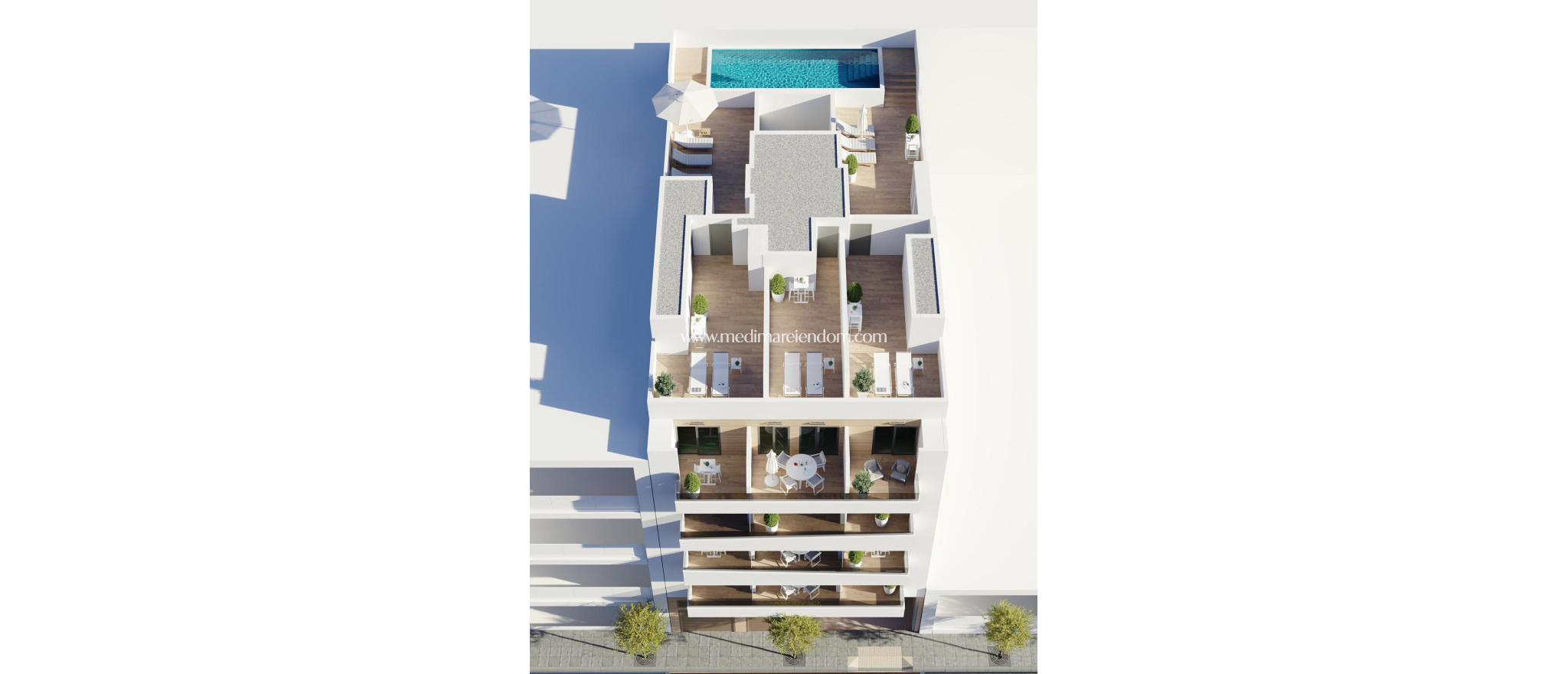 Nowo zbudowane - Penthouse - Torrevieja