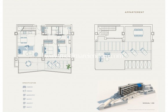 Nowo zbudowane - Penthouse - Villajoyosa - Playas Del Torres