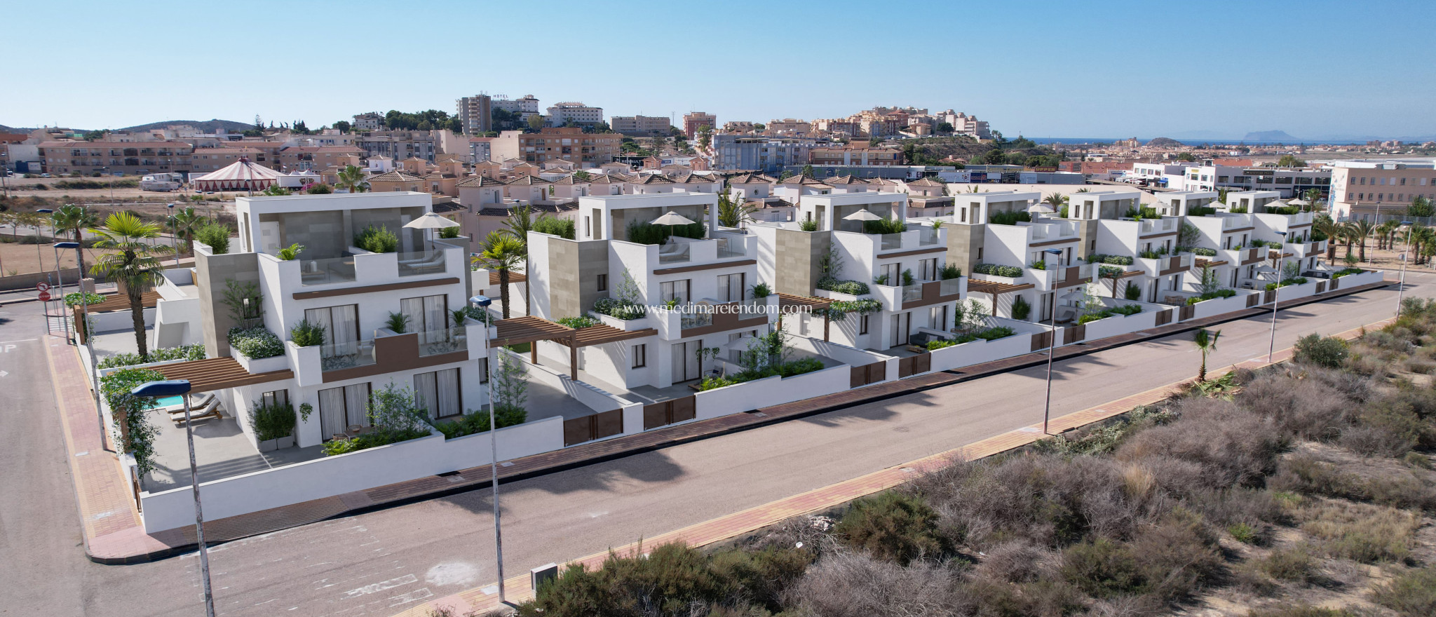 Nowo zbudowane - Tarasowy - Mazarron - Mazarrón