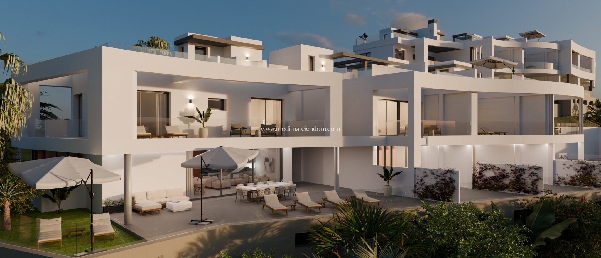 Nowo zbudowane - Tarasowy - Mijas
