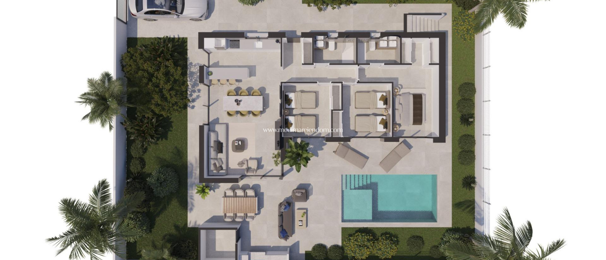 Nowo zbudowane - Willa - Polop - Alberca