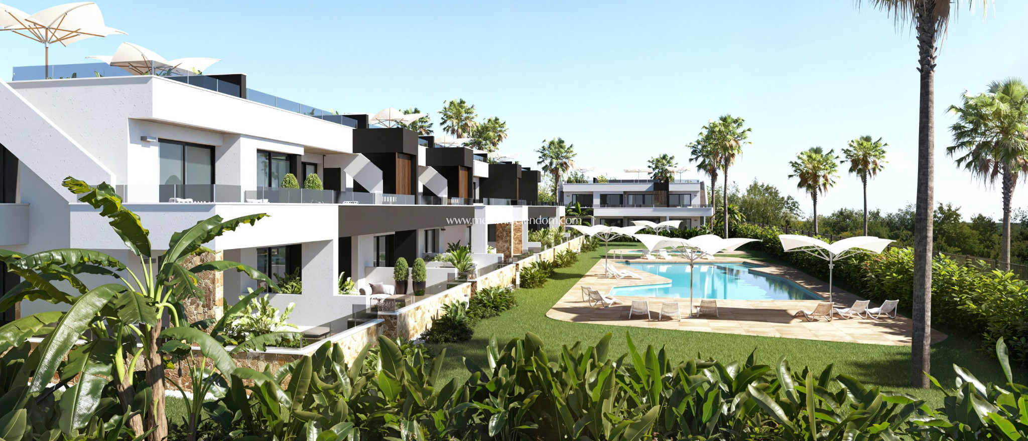 Nowo zbudowane - Wysoki bungalow - Ciudad Quesada