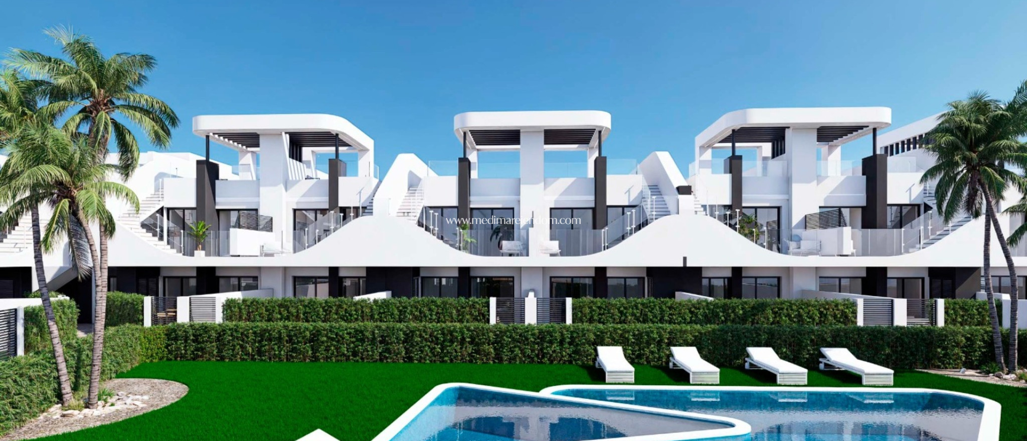 Nowo zbudowane - Wysoki bungalow - San Fulgencio