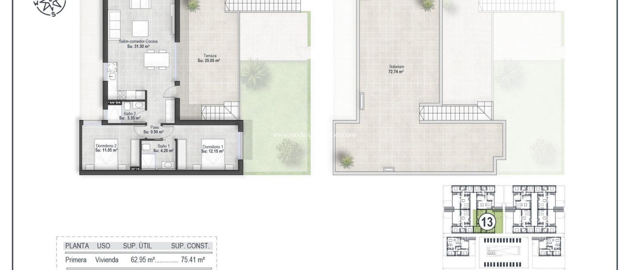 Nybygg - Bungalow - Alhama De Murcia - Condado De Alhama