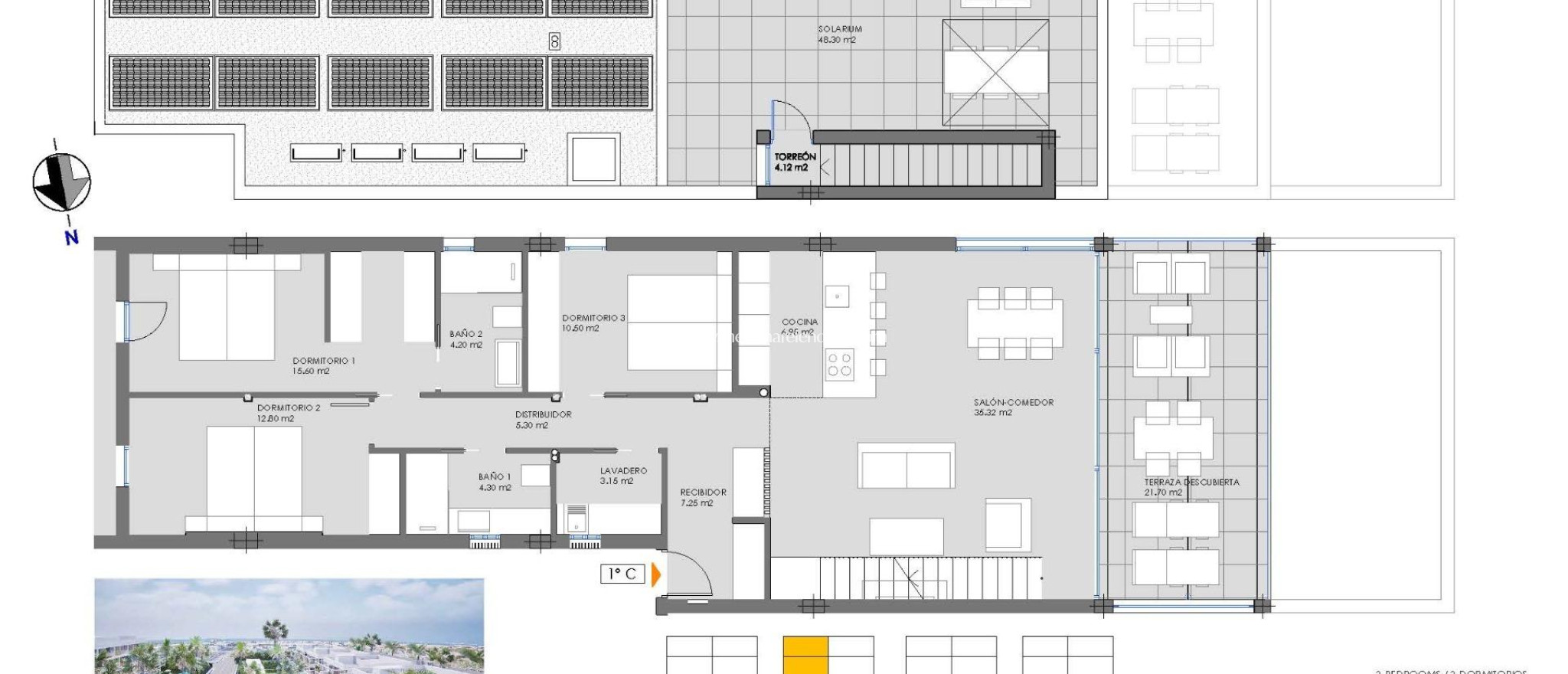 Nybygg - Bungalow - Cartagena - Mar De Cristal