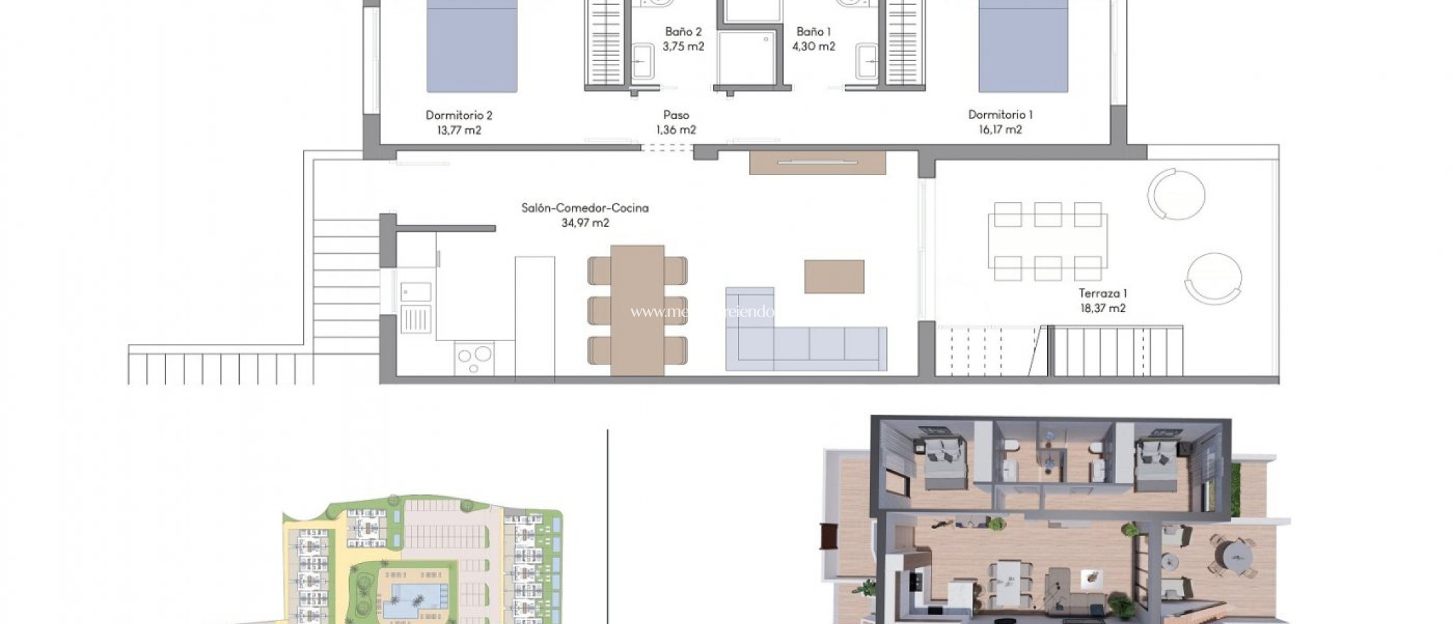 Nybygg - Bungalow - Finestrat