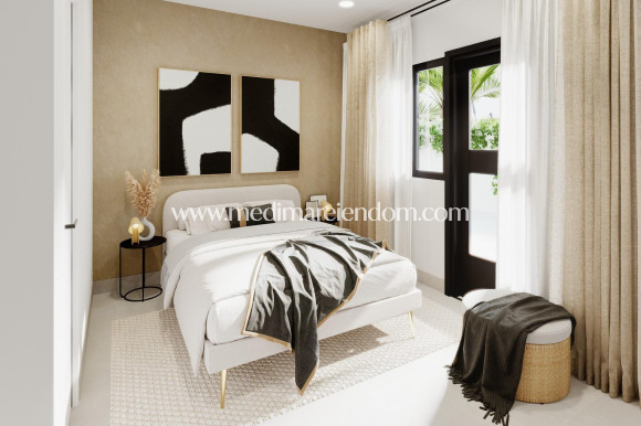 Nybygg - Bungalow i første etasje - Puerto de Mazarron - Playa Negra