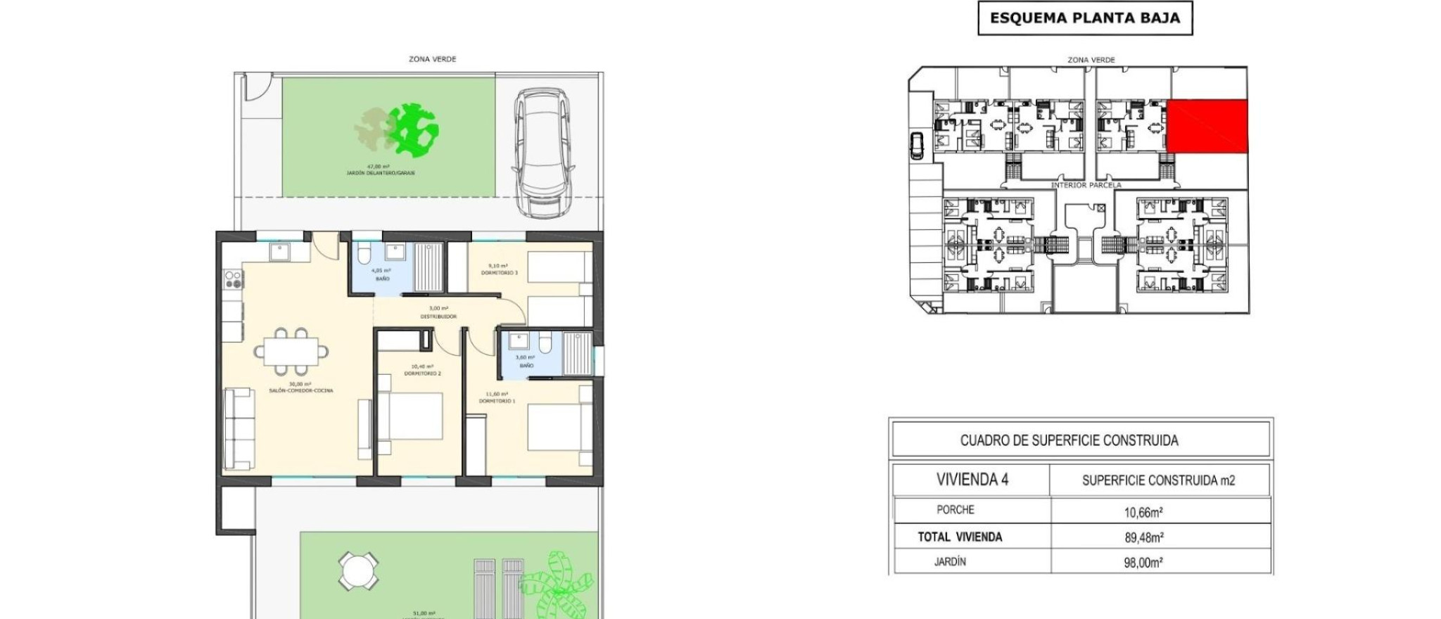 Nybygg - Bungalow - Pilar de la Horadada - pueblo