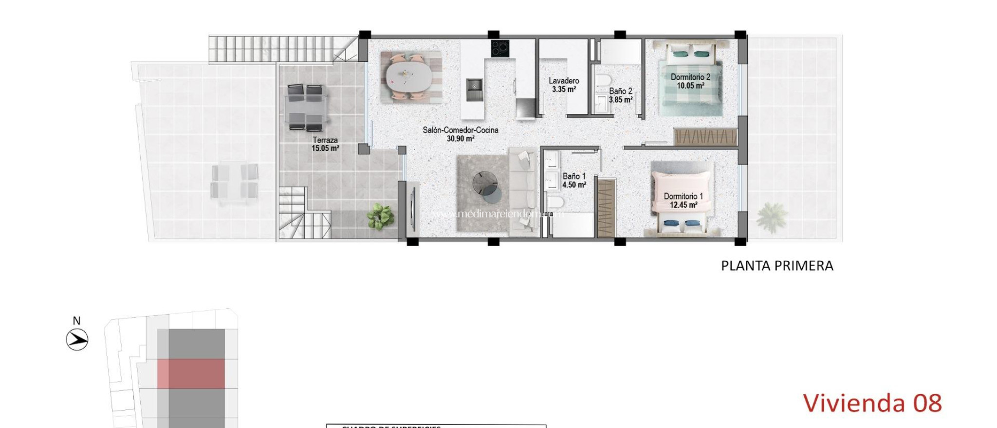 Nybygg - Bungalow - Pilar de la Horadada - pueblo