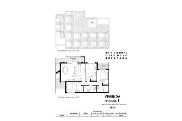 Nybygg - Bungalow - Pilar de la Horadada - pueblo