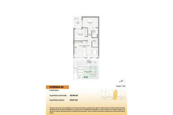 Nybygg - Bungalow - San Pedro del Pinatar - El Salero