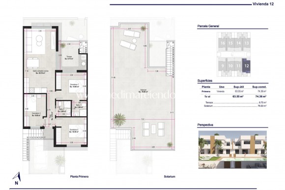 Nybygg - Bungalow - San Pedro del Pinatar - Los Peñascos