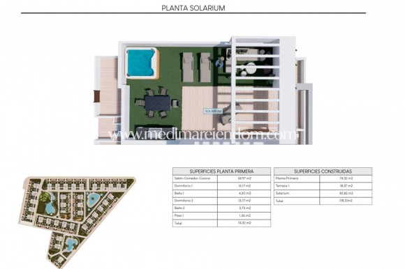 Nybygg - Bungalow - Torrevieja - Los Balcones