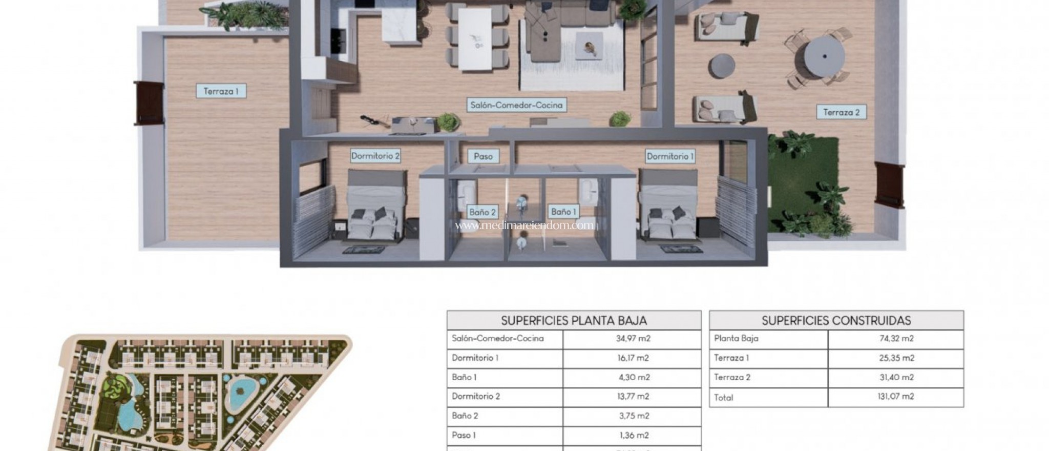 Nybygg - Bungalow - Torrevieja - Los Balcones