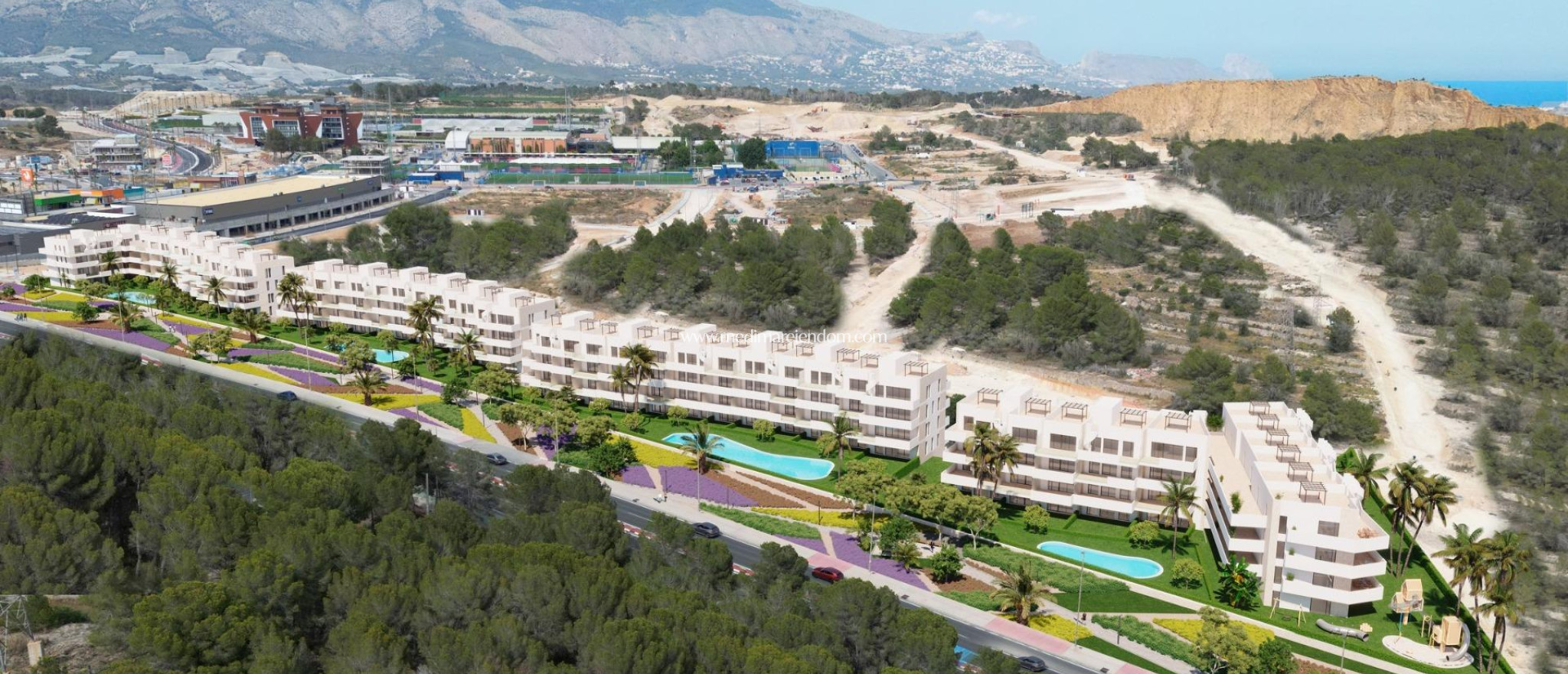 Nybygg - Leilighet - la Nucia - Ciudad del Deporte