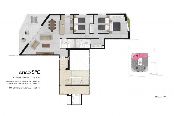 Nybygg - Penthouse - Aguilas - El Rubial