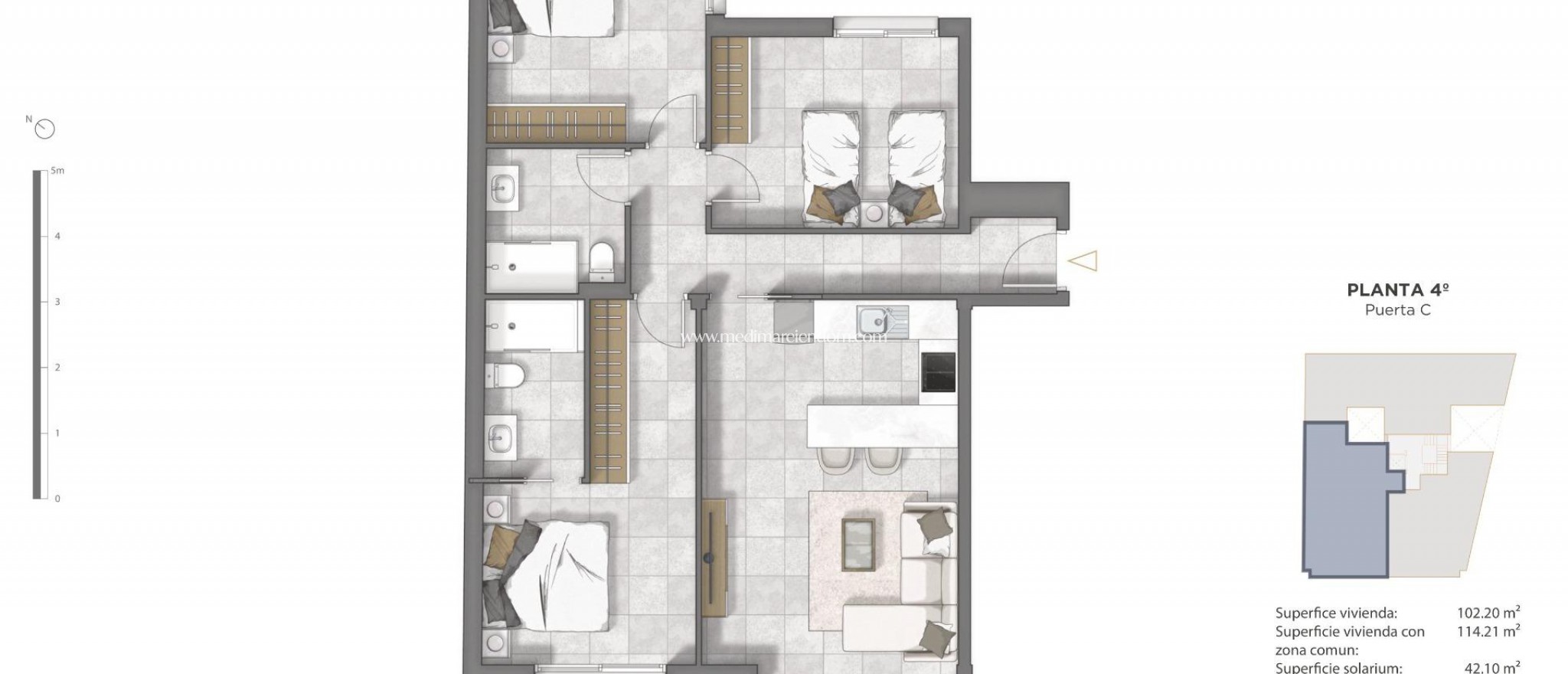 Nybygg - Penthouse - Guardamar del Segura - Pueblo