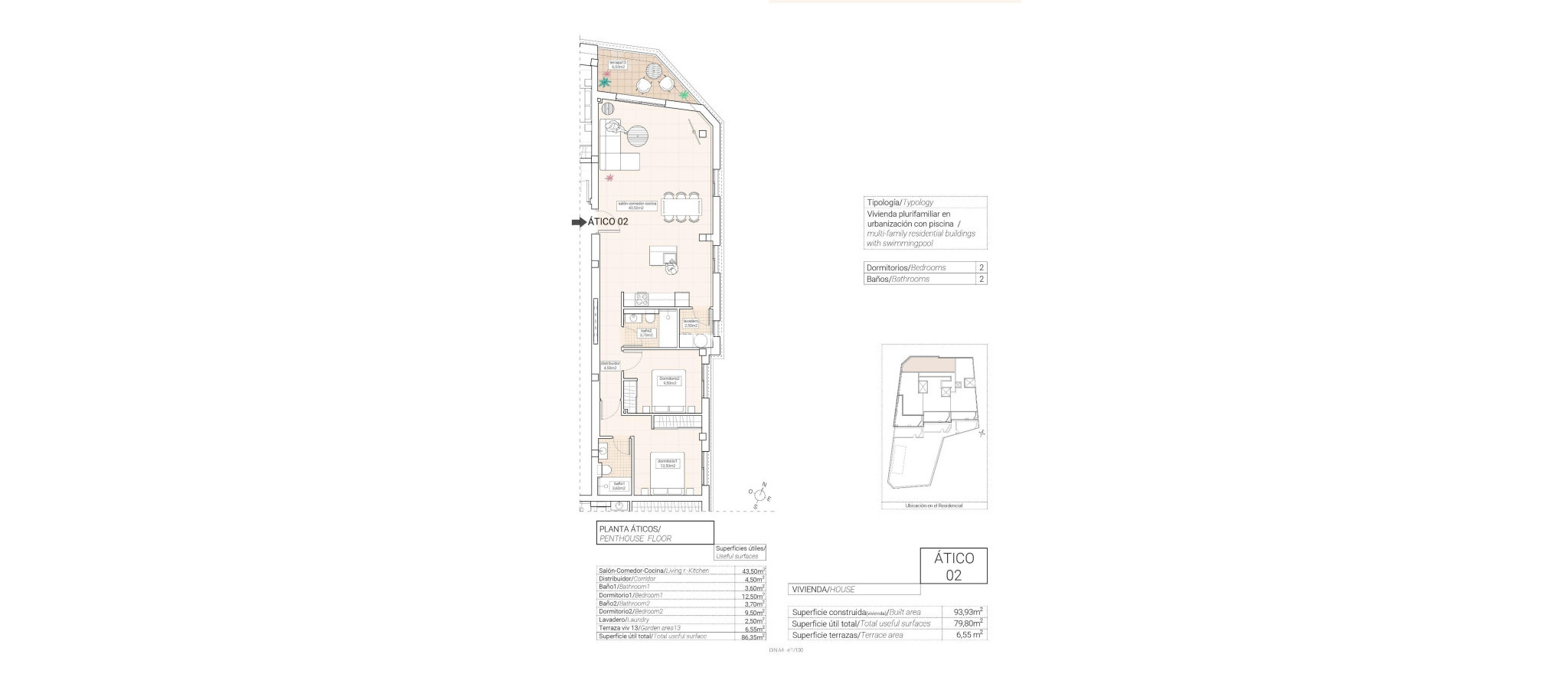 Nybygg - Penthouse - Hondón de las Nieves - Pueblo