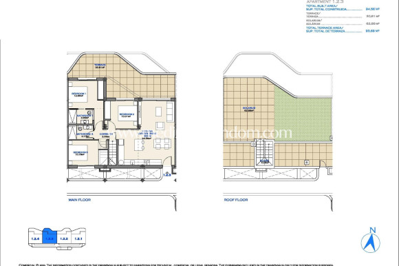 Nybygg - Penthouse - Los Alcazares - Serena Golf