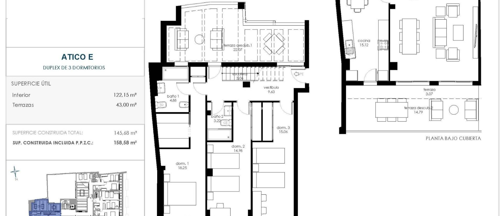 Nybygg - Penthouse - Murcia - Centro