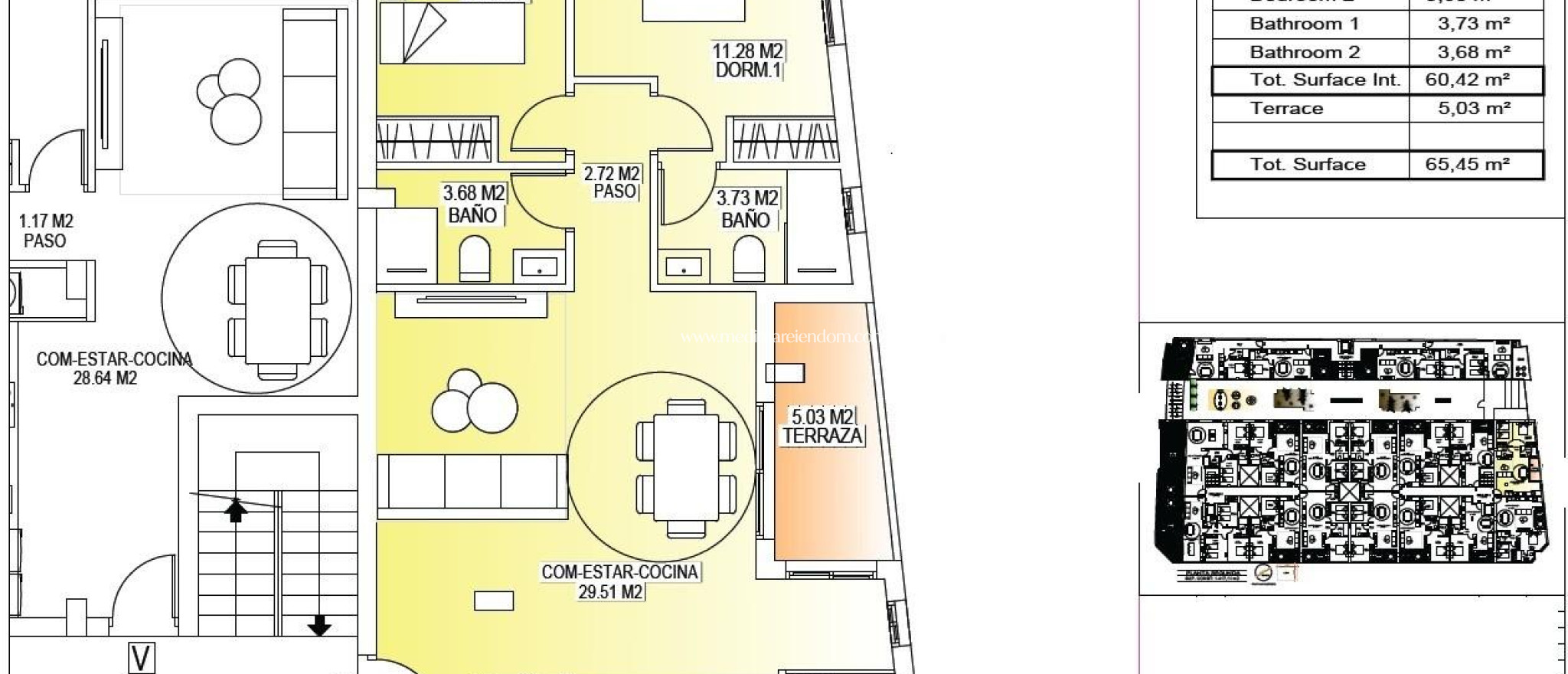 Nybygg - Penthouse - San Miguel de Salinas - Pueblo