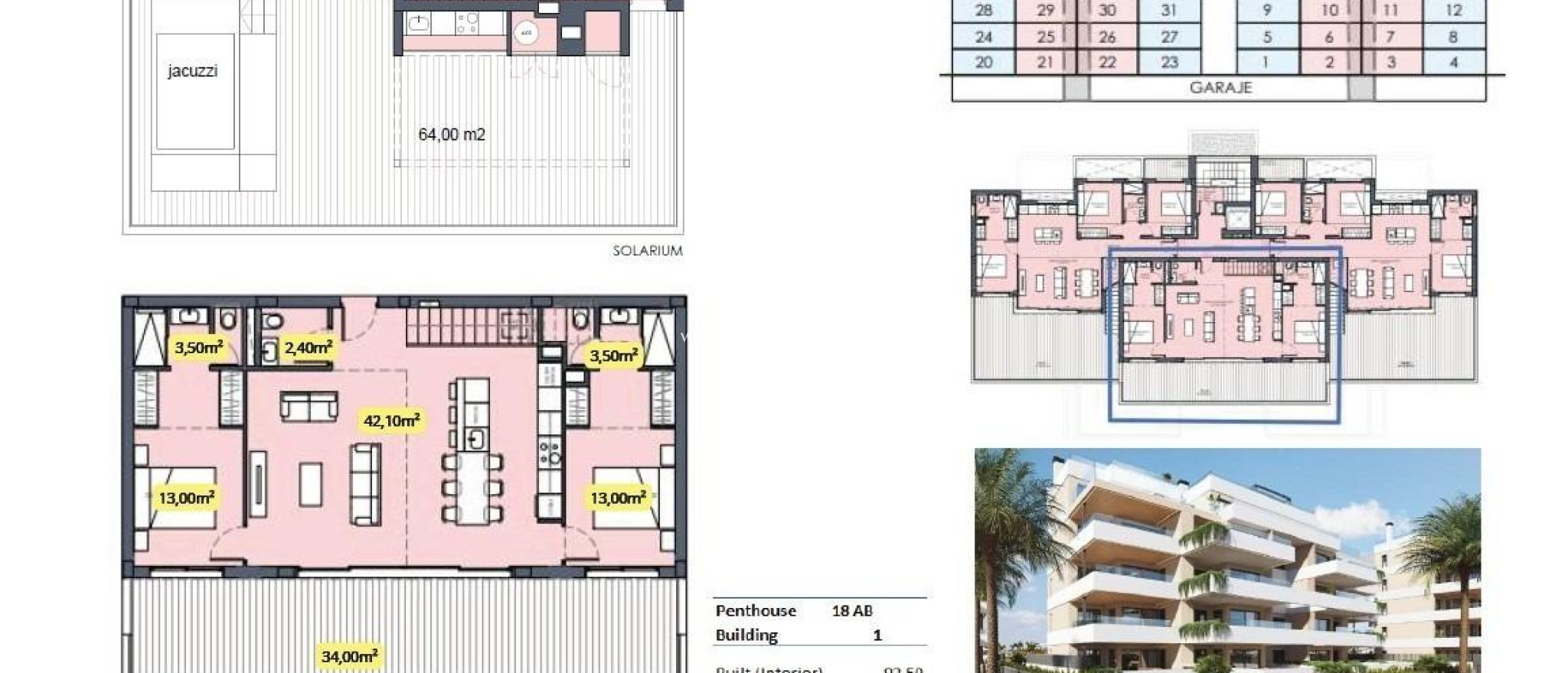 Nybygg - Penthouse - Torre Pacheco - Santa Rosalia Lake And Life Resort