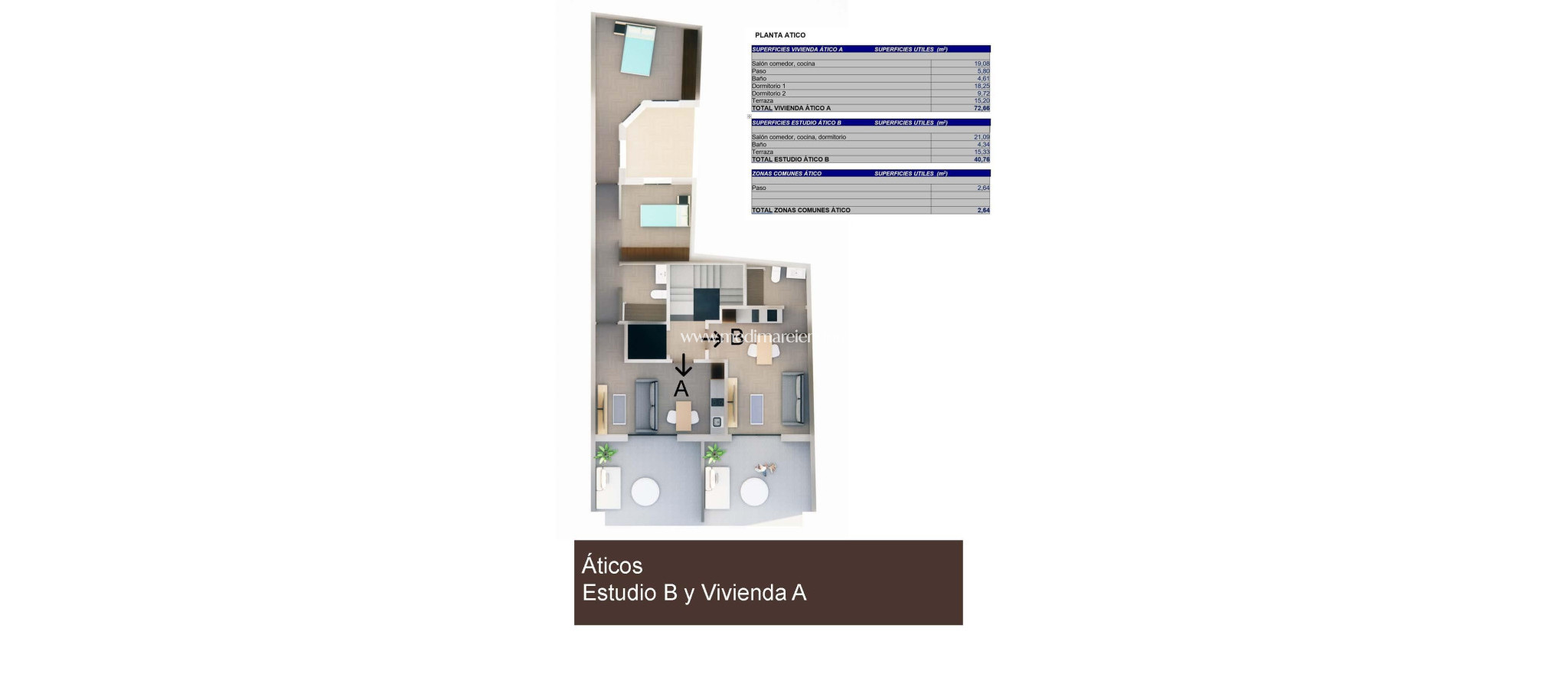 Nybygg - Penthouse - Torrevieja - Centro