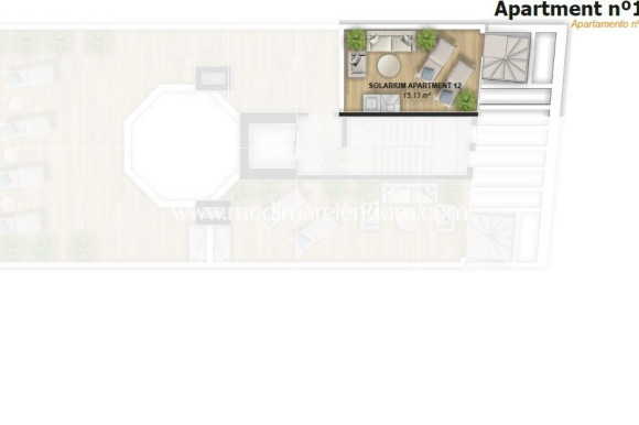 Nybygg - Penthouse - Torrevieja - Playa de El Cura