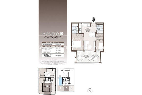 Nybygg - Penthouse - Torrevieja - Playa de El Cura