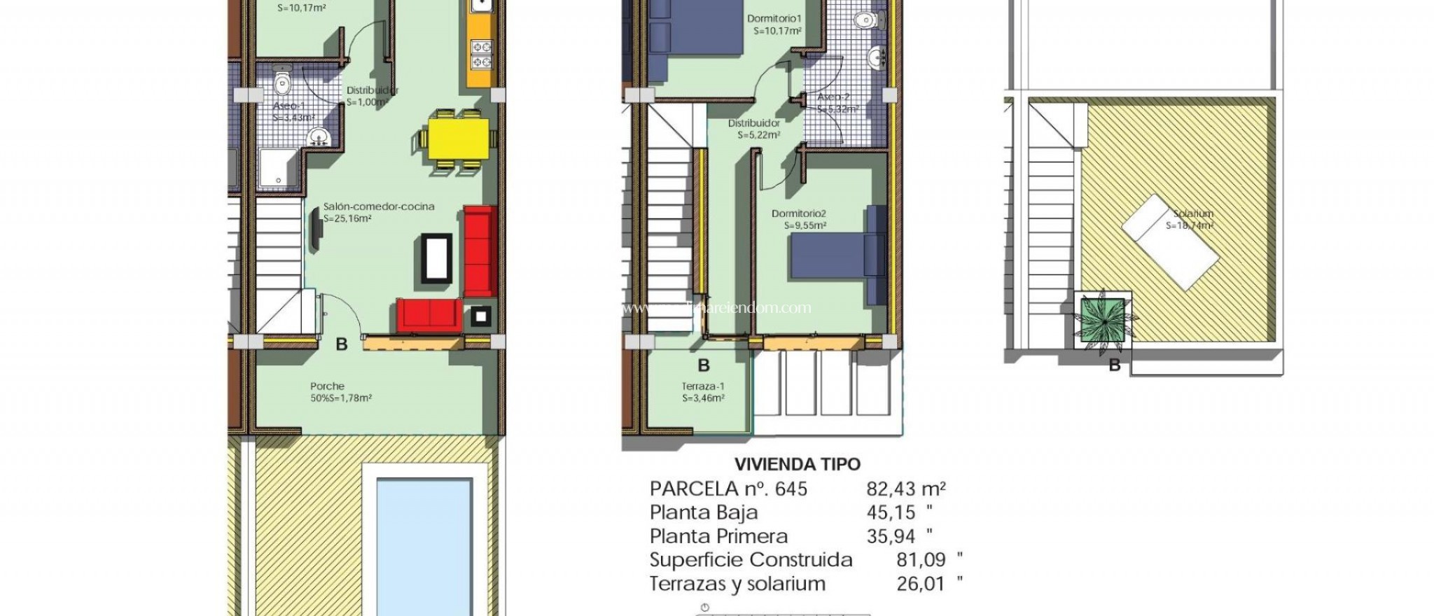 Nybygg - Rekkehus - Orihuela Costa - Pau 26